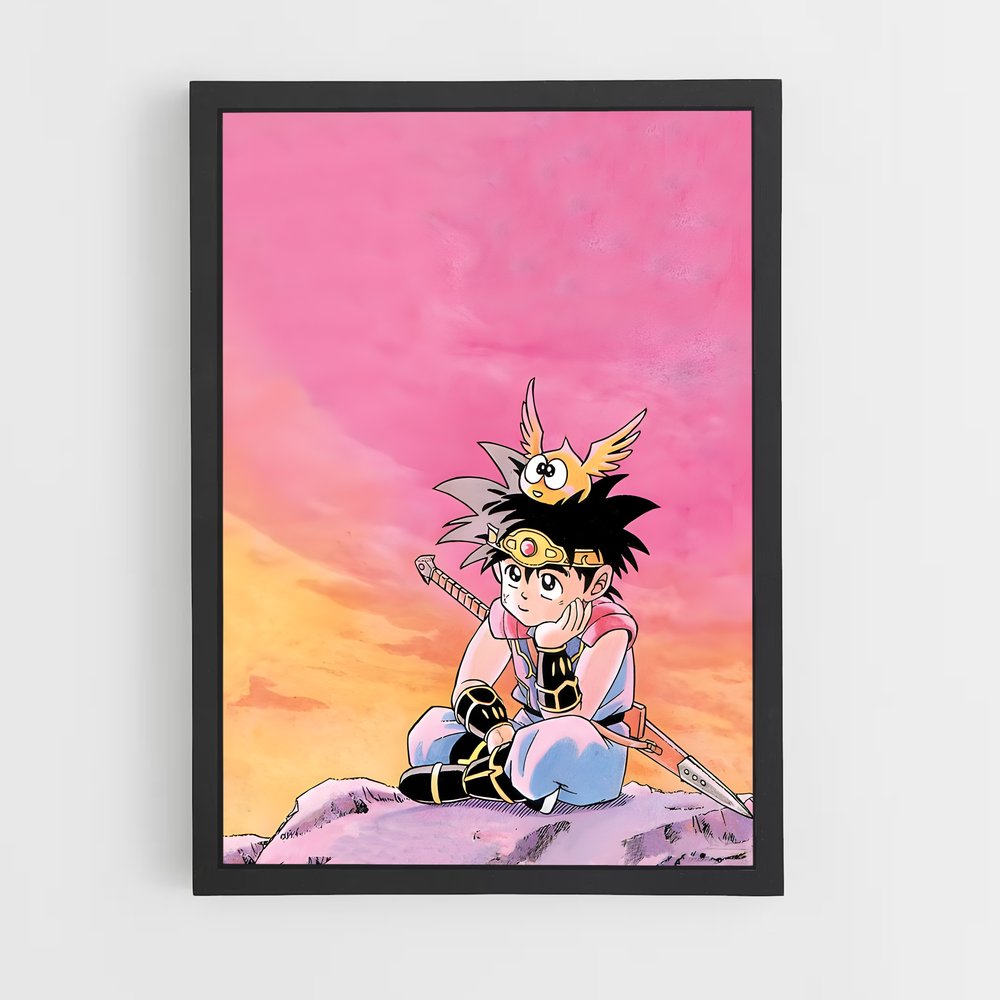 Poster Dragon quest RPG (vue 2)